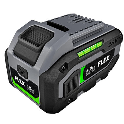 24V 8.0 Ah lithium-ion battery pack for portable power in tool accessories and power tool batteries collections
