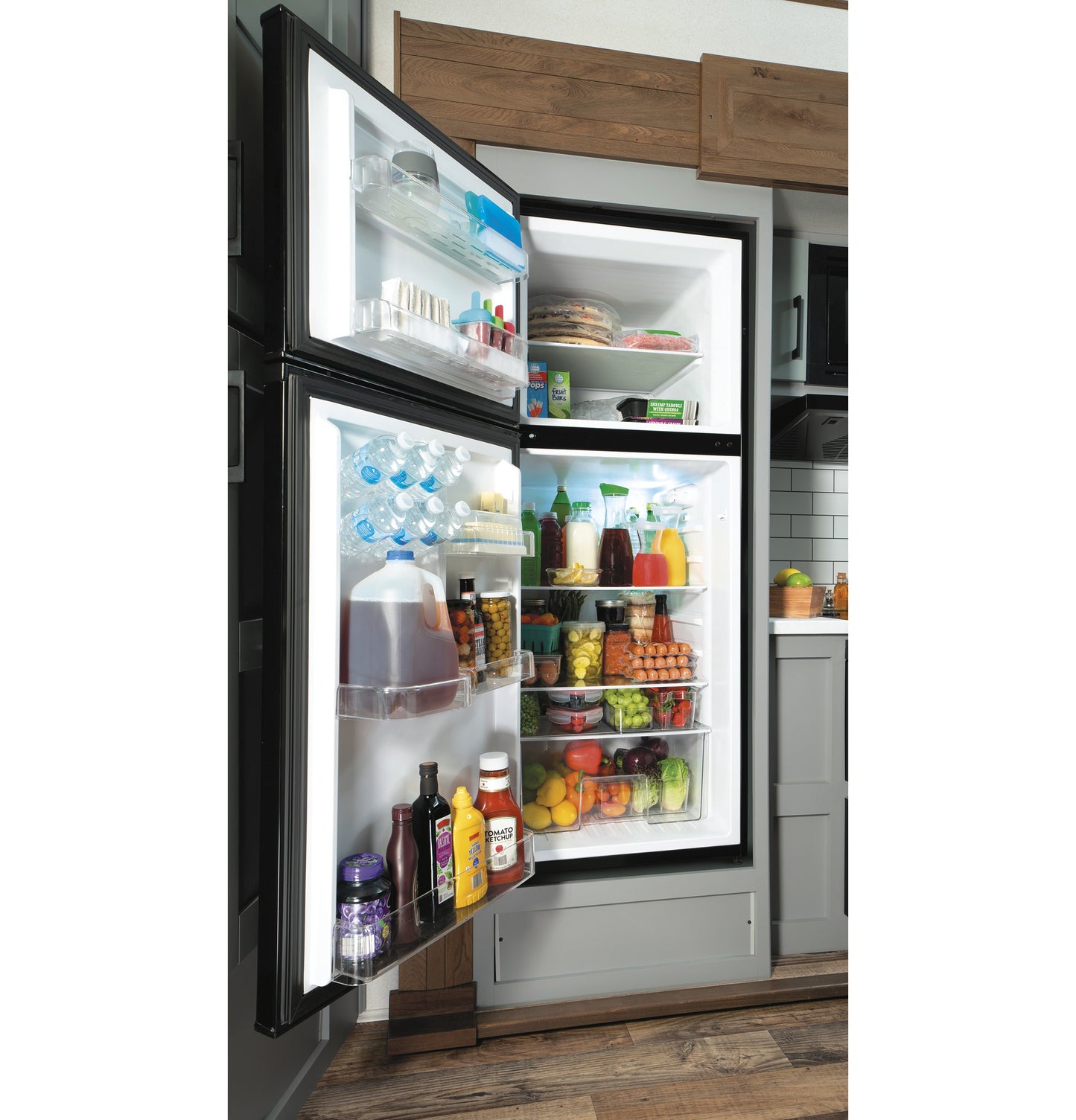GE® 9.8 Cu. Ft. 12 Volt DC Power Top-Freezer Refrigerator