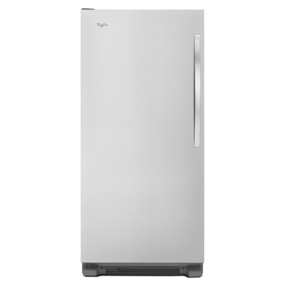 18 cu. ft. upright all-freezer in stainless steel finish, part of upright freezers and appliances collections
