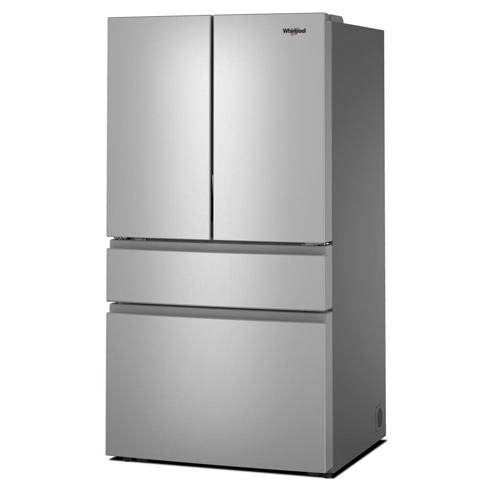 Stainless steel French door refrigerator with flexible temperature drawer from Refrigerators collection