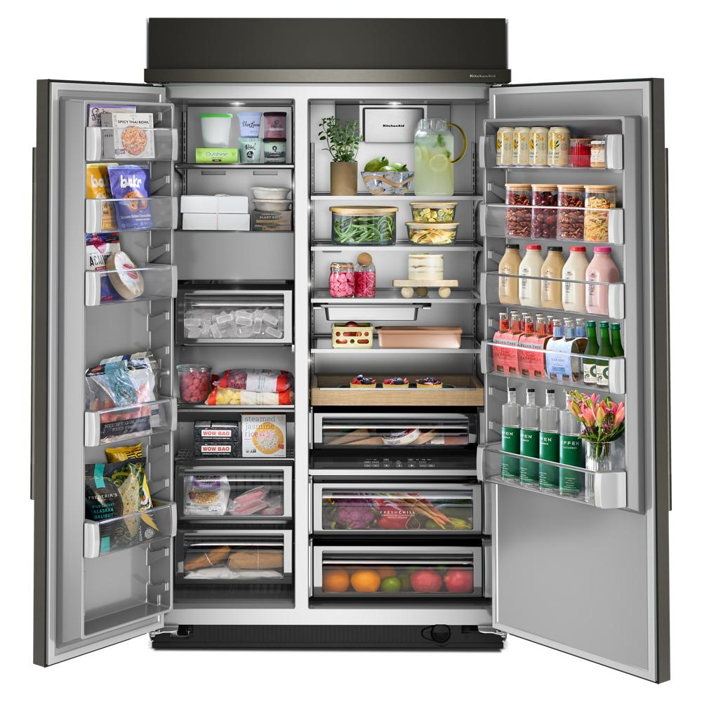 30 Cu. Ft. 48" Built-In Side-by-Side Refrigerator with Platinum Interior