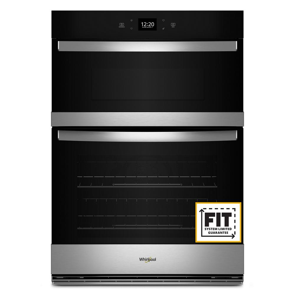 6.4 Total Cu. Ft. Combo Wall Oven with Air Fry When Connected*