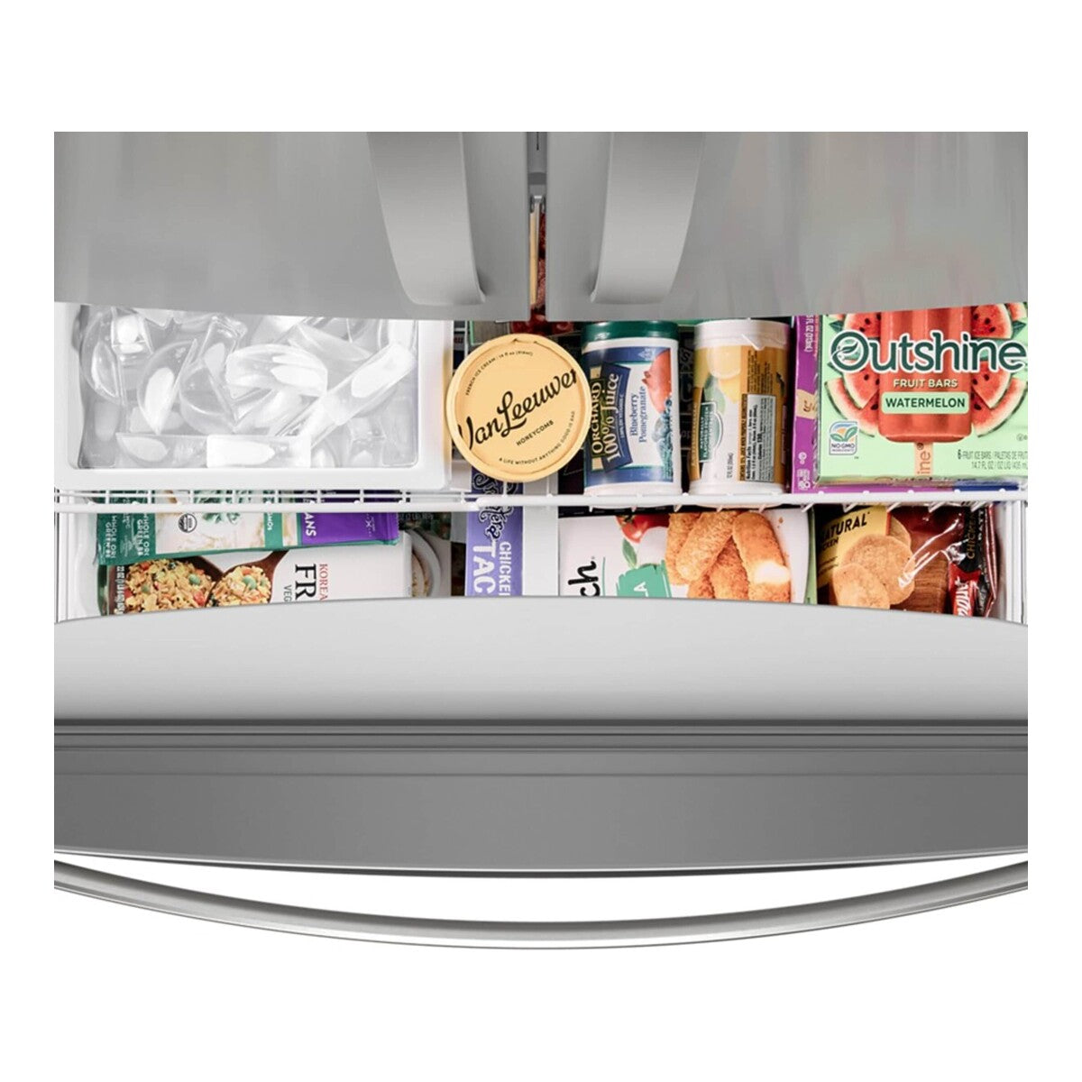 36-Inch Wide Counter-Depth French Door Bottom Mount Refrigerator - 20 cu. ft.