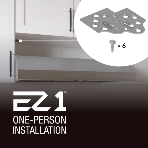 30" Under-Cabinet Range Hood, 350 MAX Blower CFM, 2 Speed