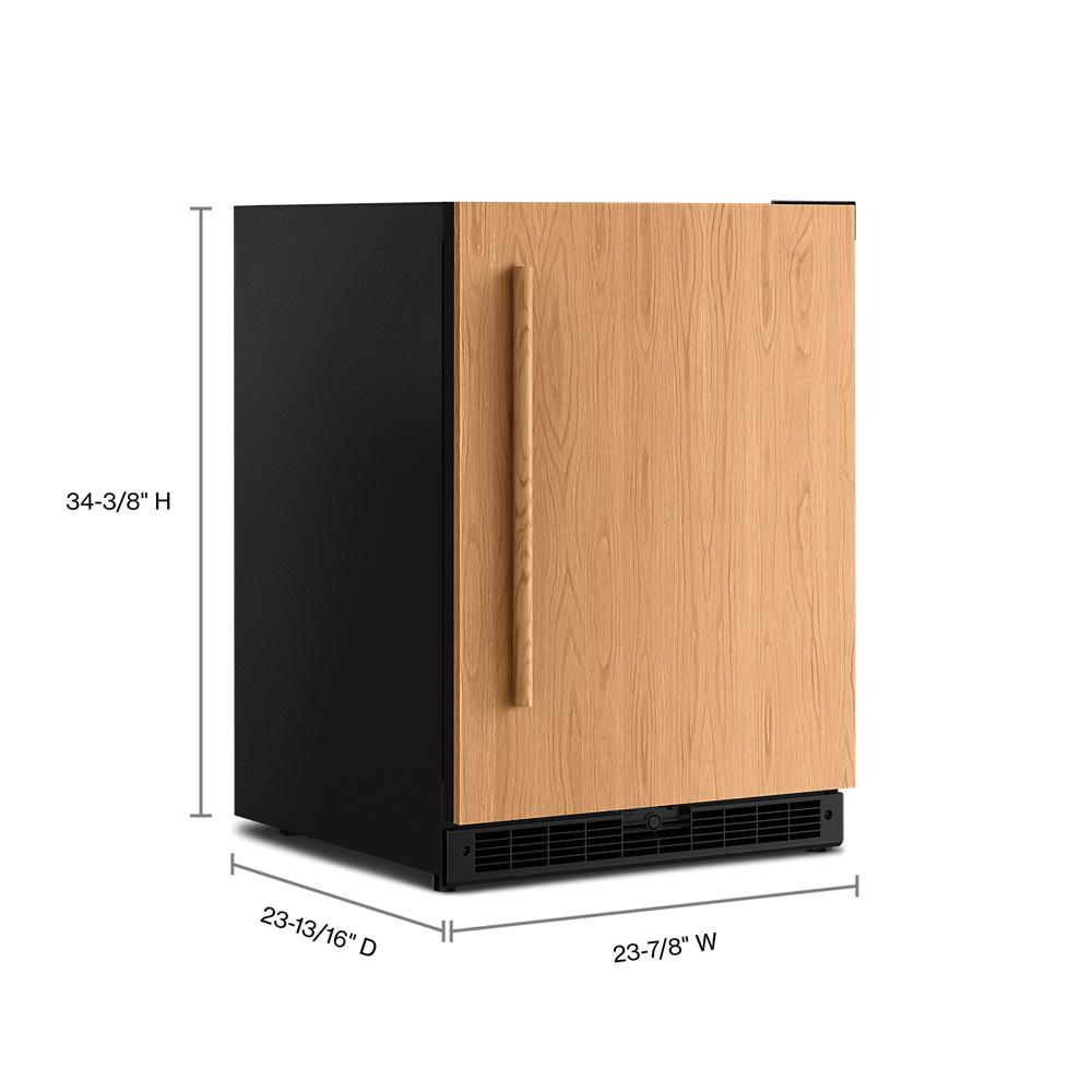 5.0 Cu. Ft. 24-Inch Panel-Ready Undercounter Refrigerator with LED Interior Lighting