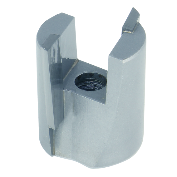 Steel screw type helix mortise cutter with down shear for precision routing in tool accessories and home improvement collections