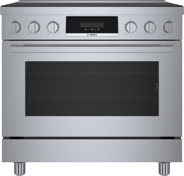 800 Series, Induction freestanding range, 36'', Stainless Steel