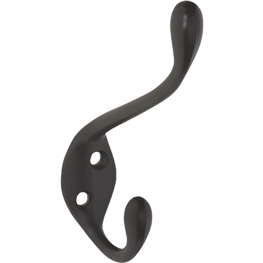 Heavy-duty oil rubbed bronze garment hook for closets and storage organization, suitable for home improvement projects under $50