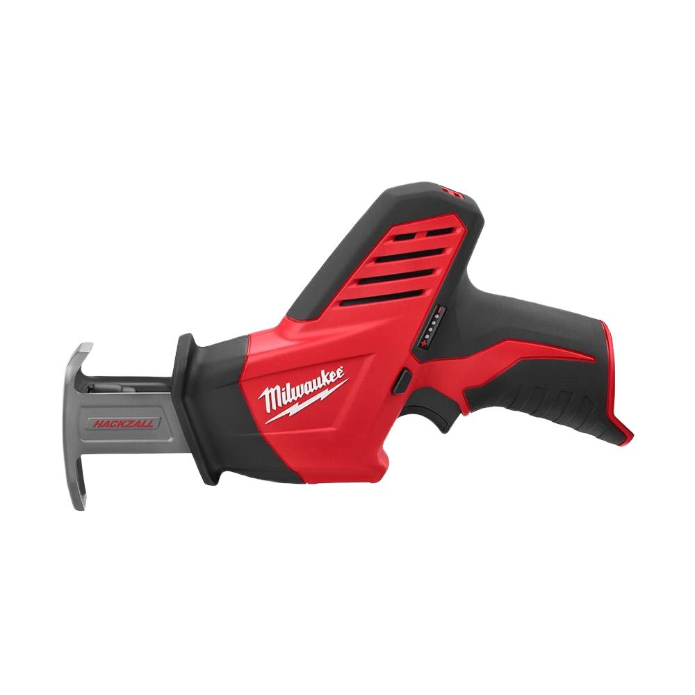 Red and black cordless reciprocating saw designed for efficient cutting in home improvement projects