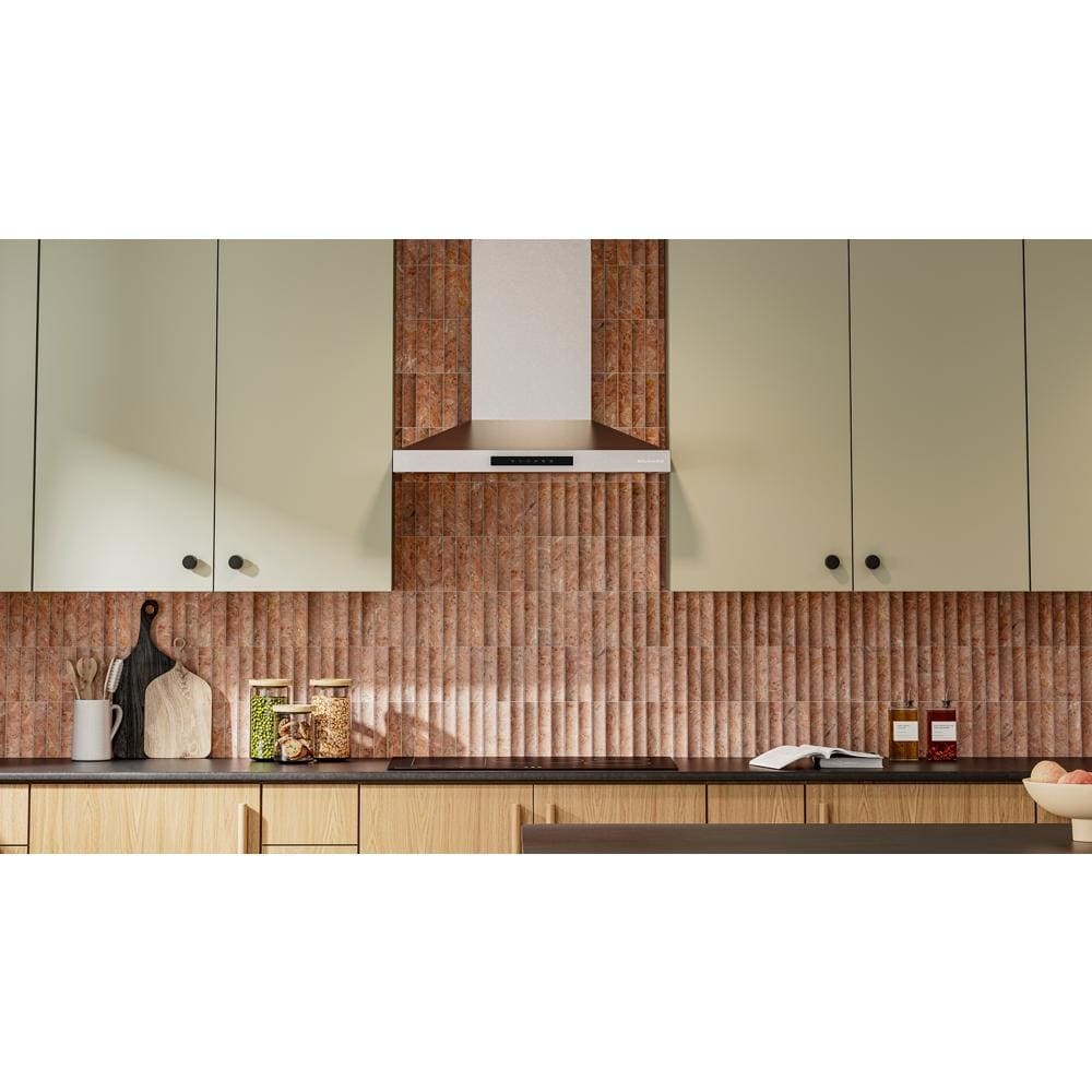 KitchenAid® 30-inch Wall-Mount, 4-Speed Canopy Hood