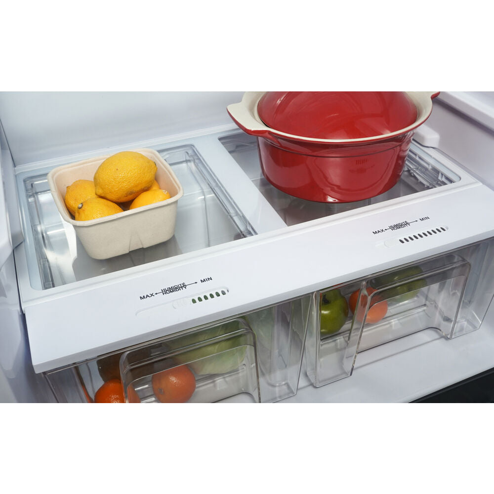 17 cuft Apartment Size Refrigerator, Two See-Thru Crispers, ESTAR