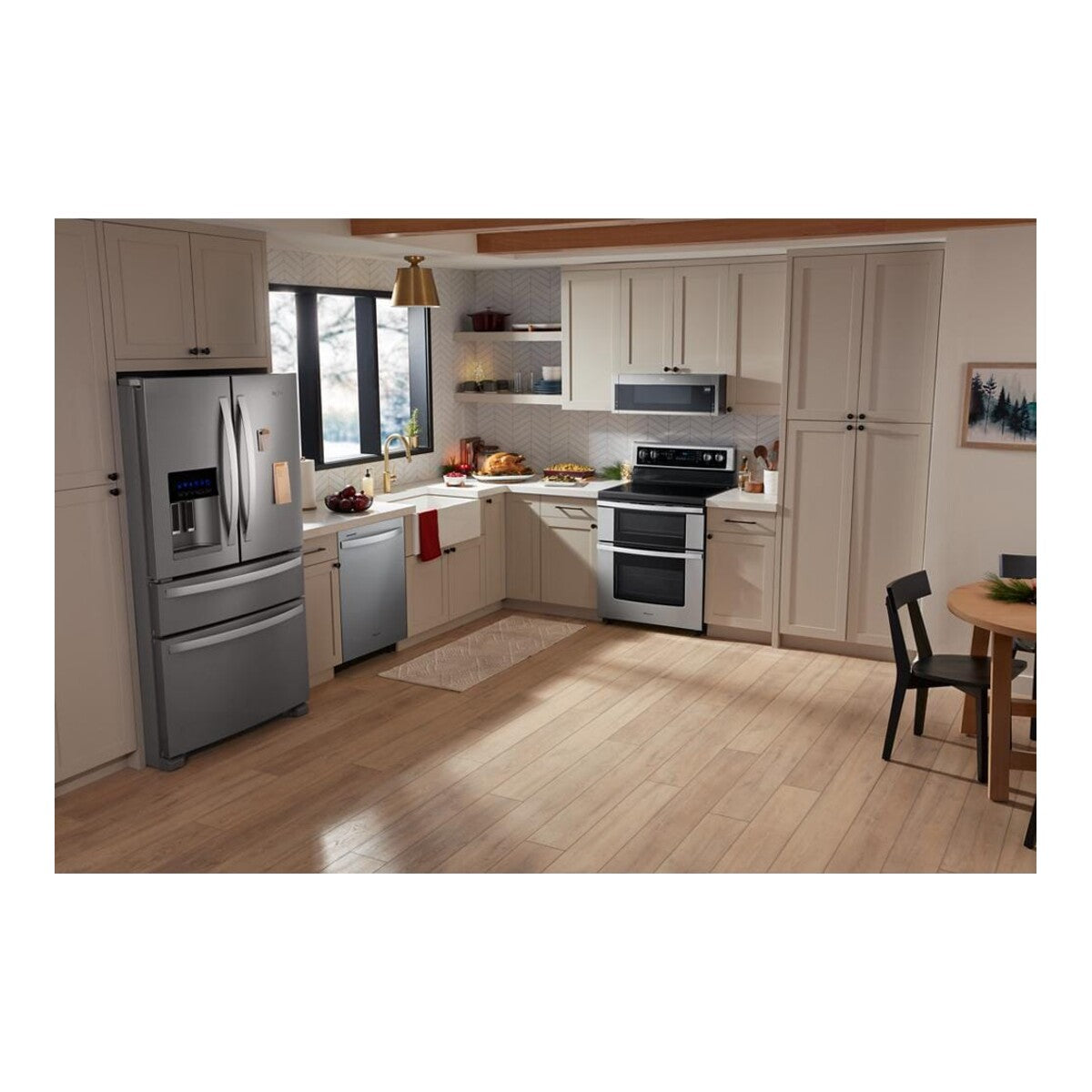 1.1 cu. ft. Low Profile Microwave Hood Combination
