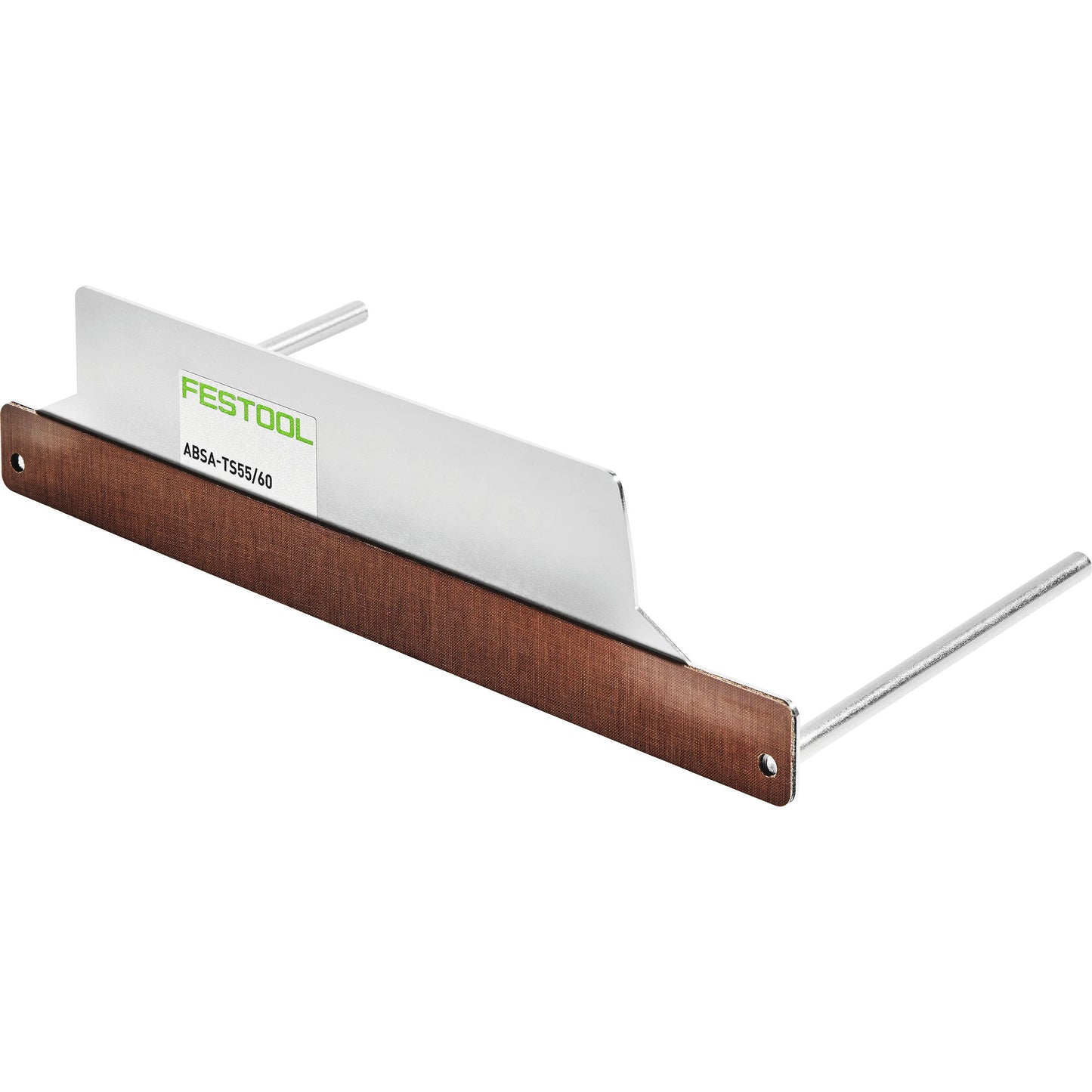 Festool cover plate accessory for dust extraction with metal and brown components in saw accessories collection