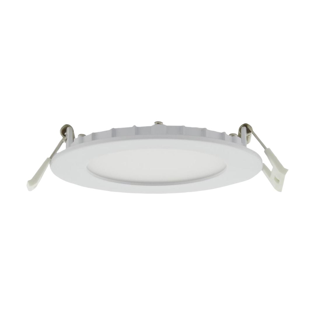 White 4-inch LED direct wire downlight with remote driver for lighting and electrical home improvement projects under $50 collection