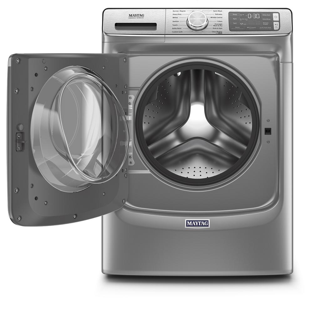 Smart Front Load Washer with Extra Power and 24-Hr Fresh Hold® option - 5.0 cu. ft.