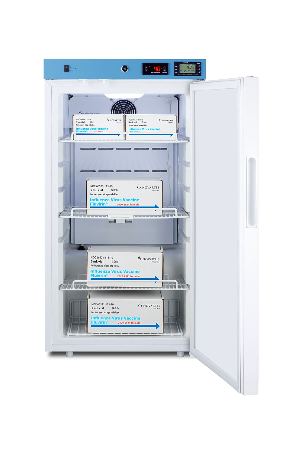 19" Wide Medical Refrigerator