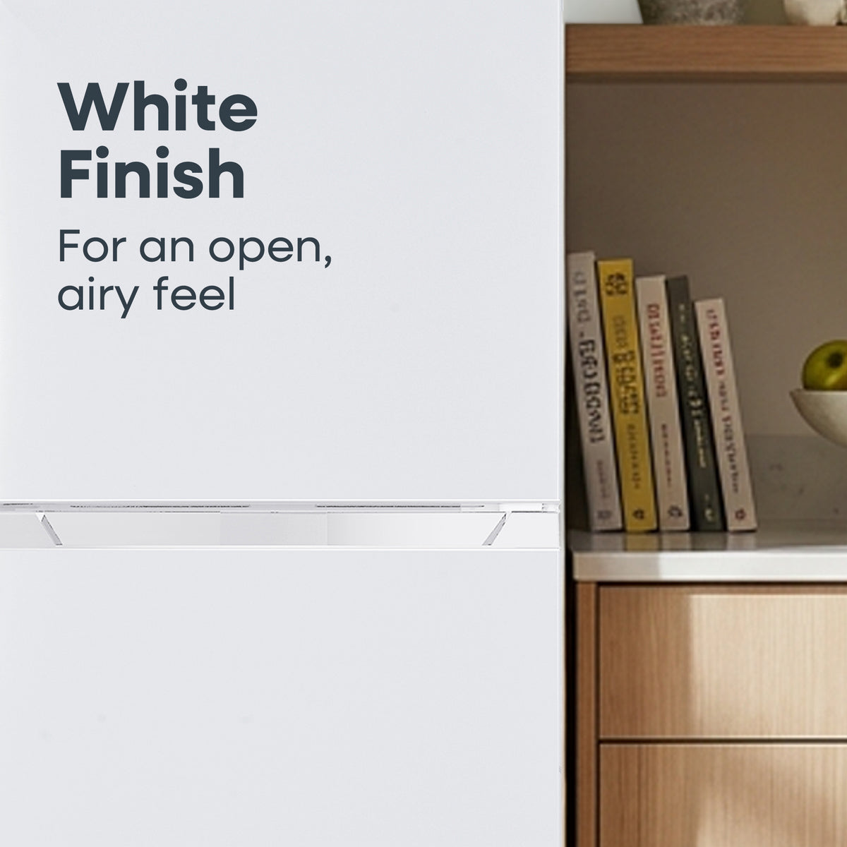 Element Electronics 10.1 cu. ft. Top Freezer Refrigerator - White, ENERGY STAR (ENR10TFGBW)