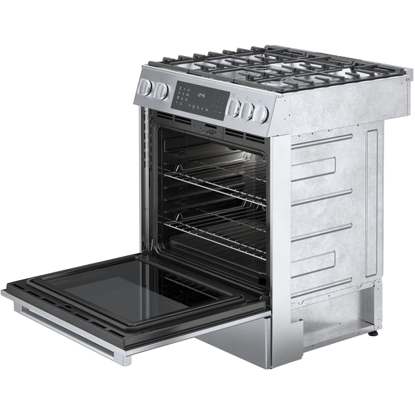 800 Series, Dual Fuel Slide-in Range, 30'', Stainless Steel