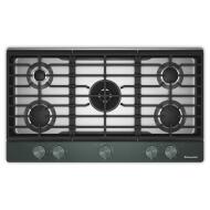 KitchenAid® 36  in. Gas Cooktop with 5 Burners and Integrated Wok Grate