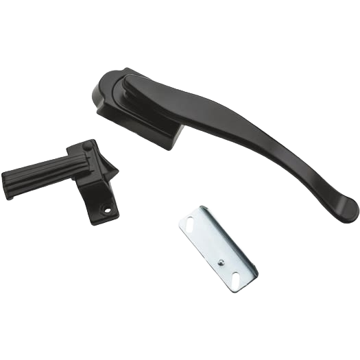 National Hardware Black Storm Door Lift Latch – Reliable & Safe
