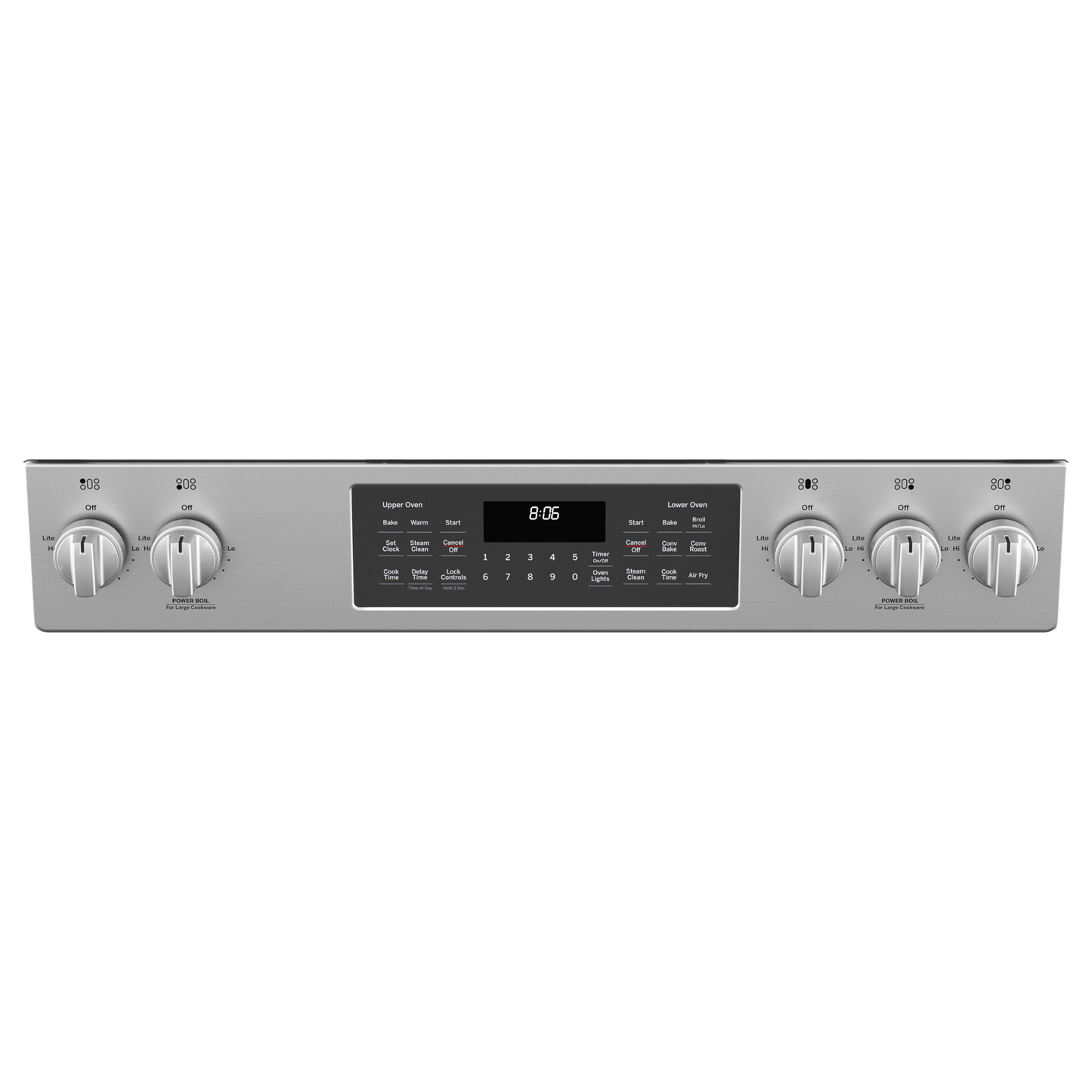 GE 30" Slide-In Front Control Gas Double Oven Range