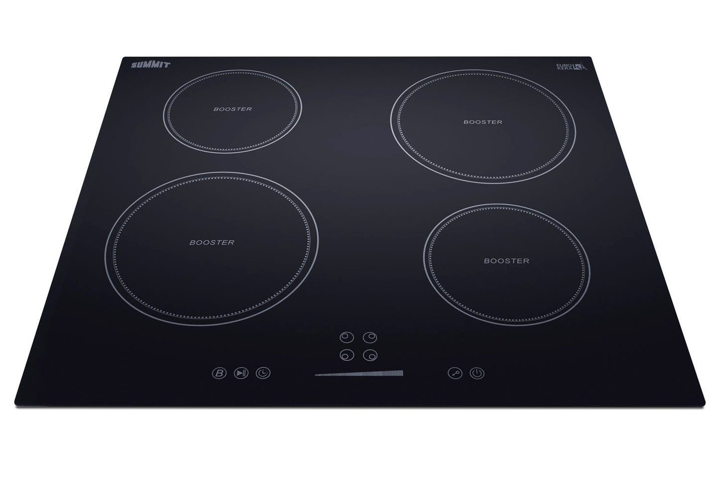 24" Wide 208-240V 4-Zone Induction Cooktop