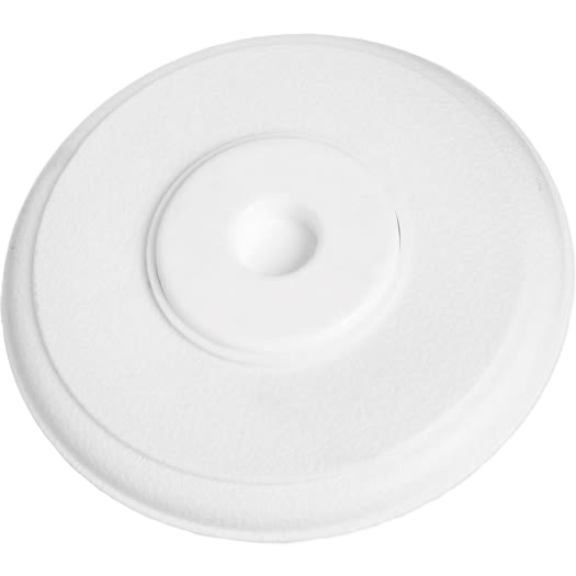 White circular wall door stop cover from door accessories for protecting walls and covering imperfections under $50