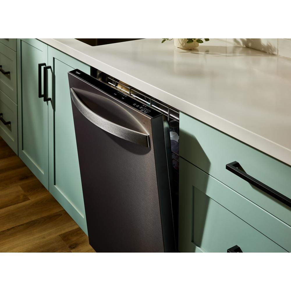 Whirlpool® 24-Inch Top Control Dishwasher with Total Coverage Wash and Auto Open Air Dry in Fingerprint Resistant Stainless Steel