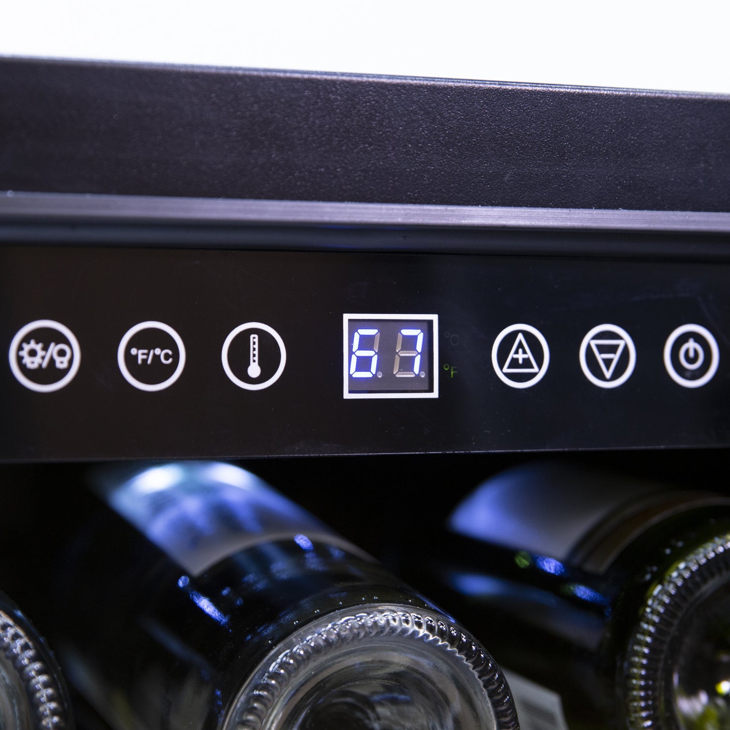 Avanti 28 Bottle DESIGNER Series Wine Cooler - Stainless Steel