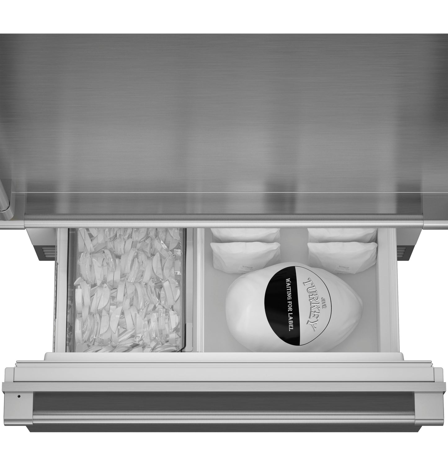 Monogram 36" Panel-Ready Premium Integrated Bottom-Freezer Refrigerator - Right Hinge