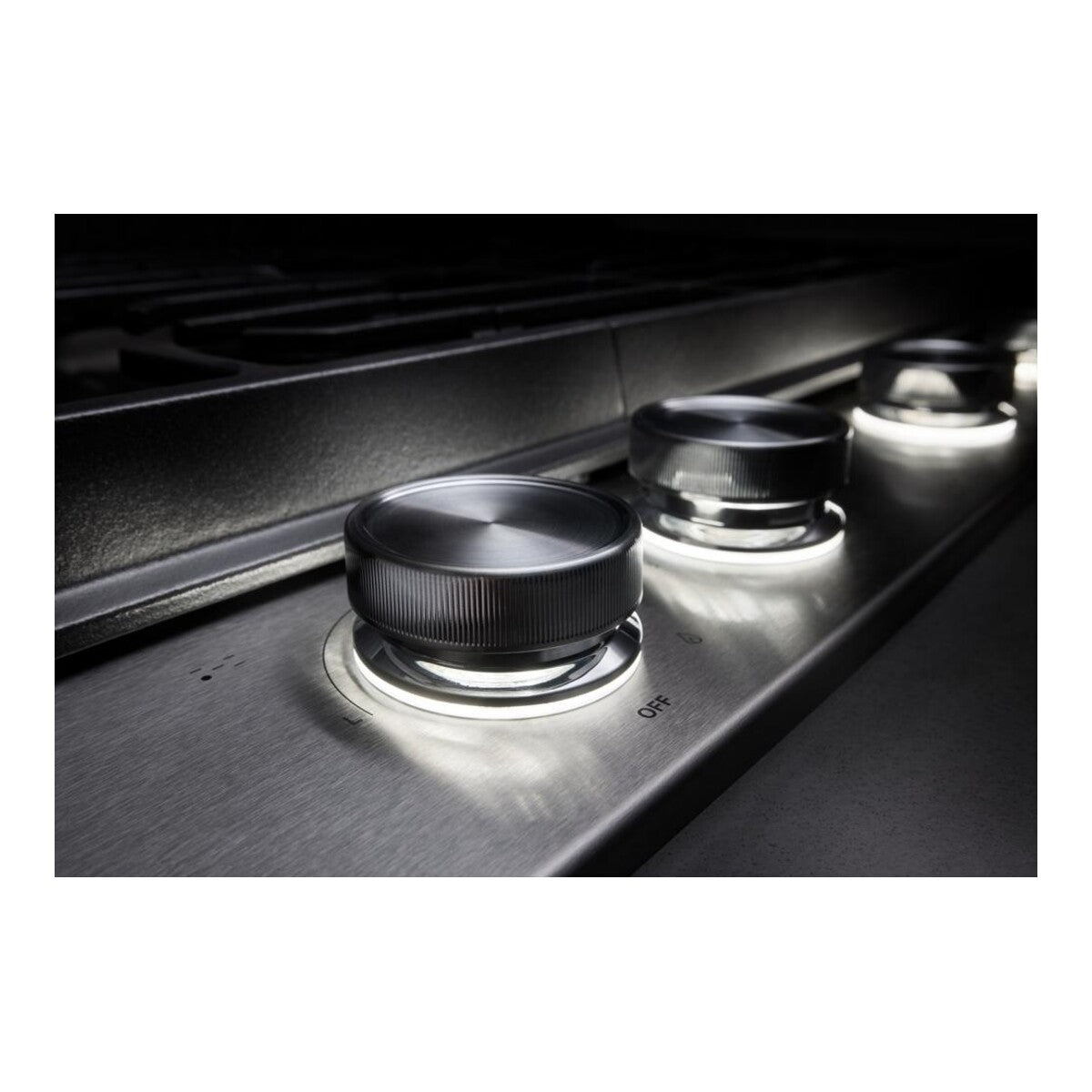 KitchenAid® 36 in. Gas Cooktop with 5 Burners and Integrated Wok Grate