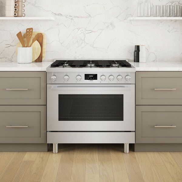 800 Series, Gas Freestanding Range, 36'', Stainless Steel