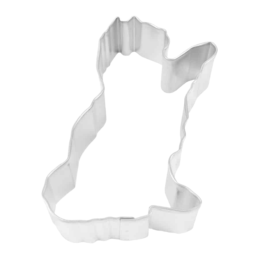 Tinplated steel cat-shaped cookie cutter for creative baking in kitchen gadgets and bakeware under $50 collections
