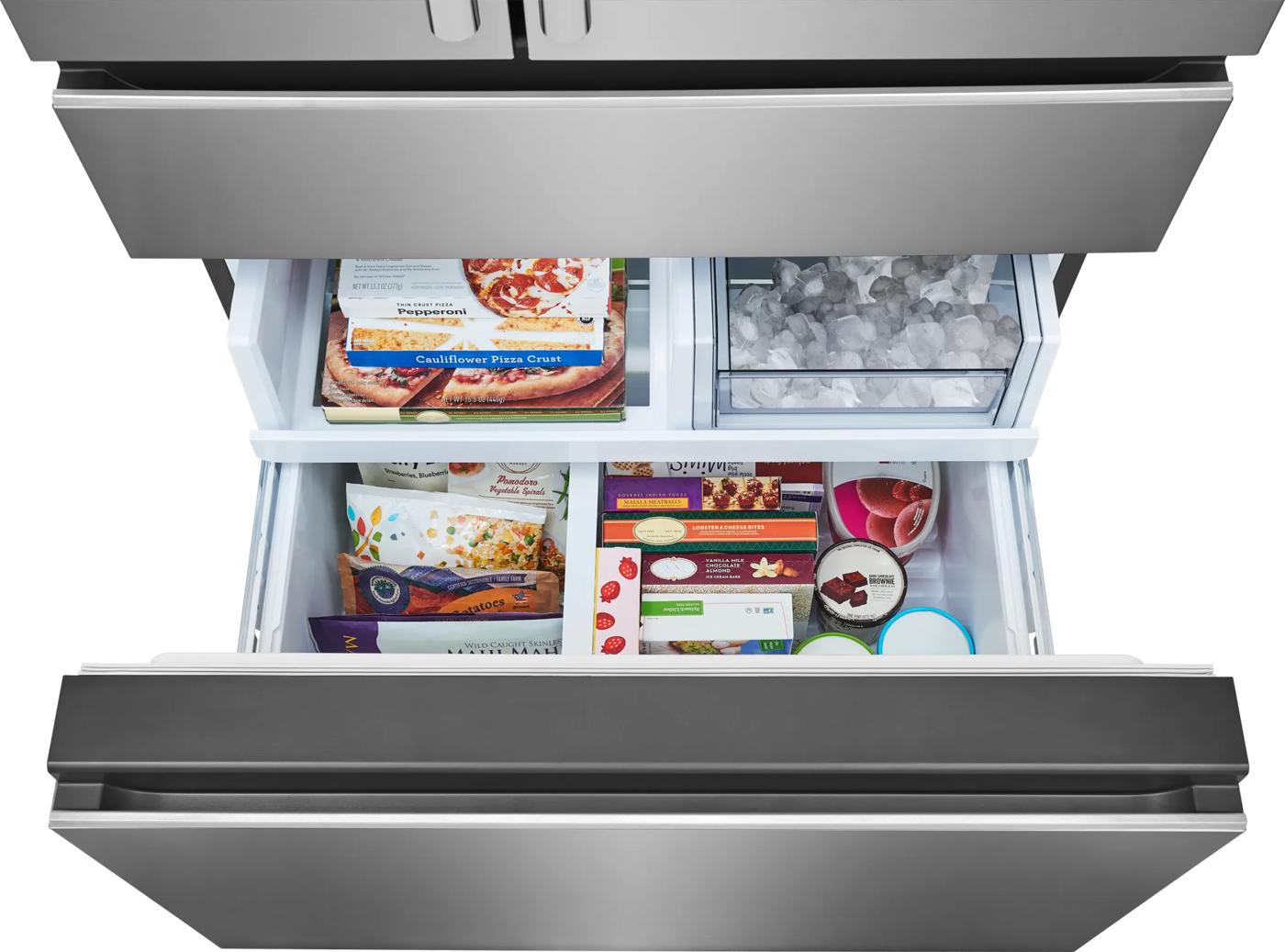 26 Cu. Ft. Standard-Depth 4-Door French Door Refrigerator