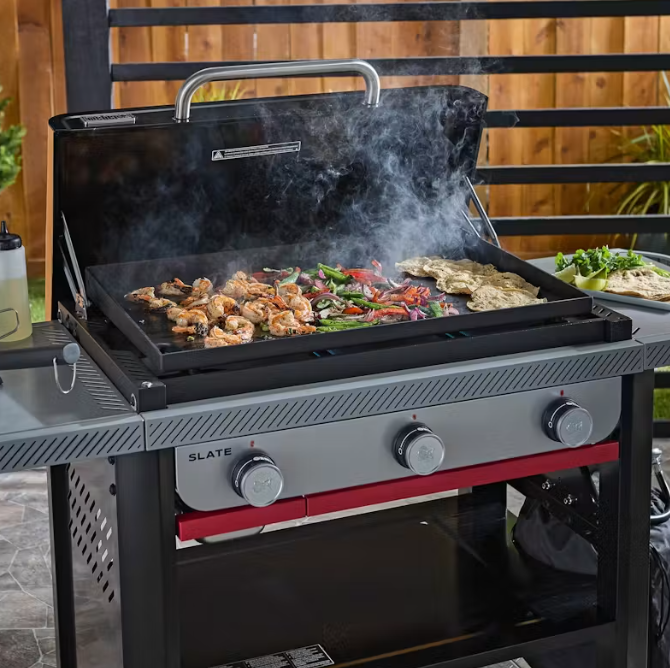 Weber Slate 28" Rust-Resistant Griddle, Liquid Propane