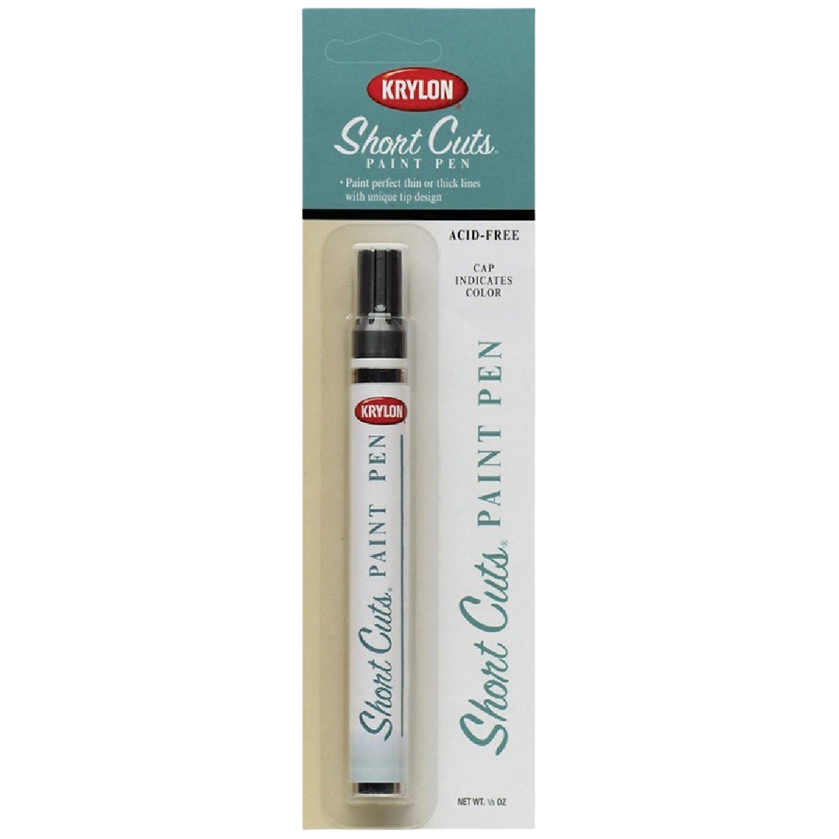 Black specialty paint pen for detailed craft and hobby projects in paint and supplies under $50 collection
