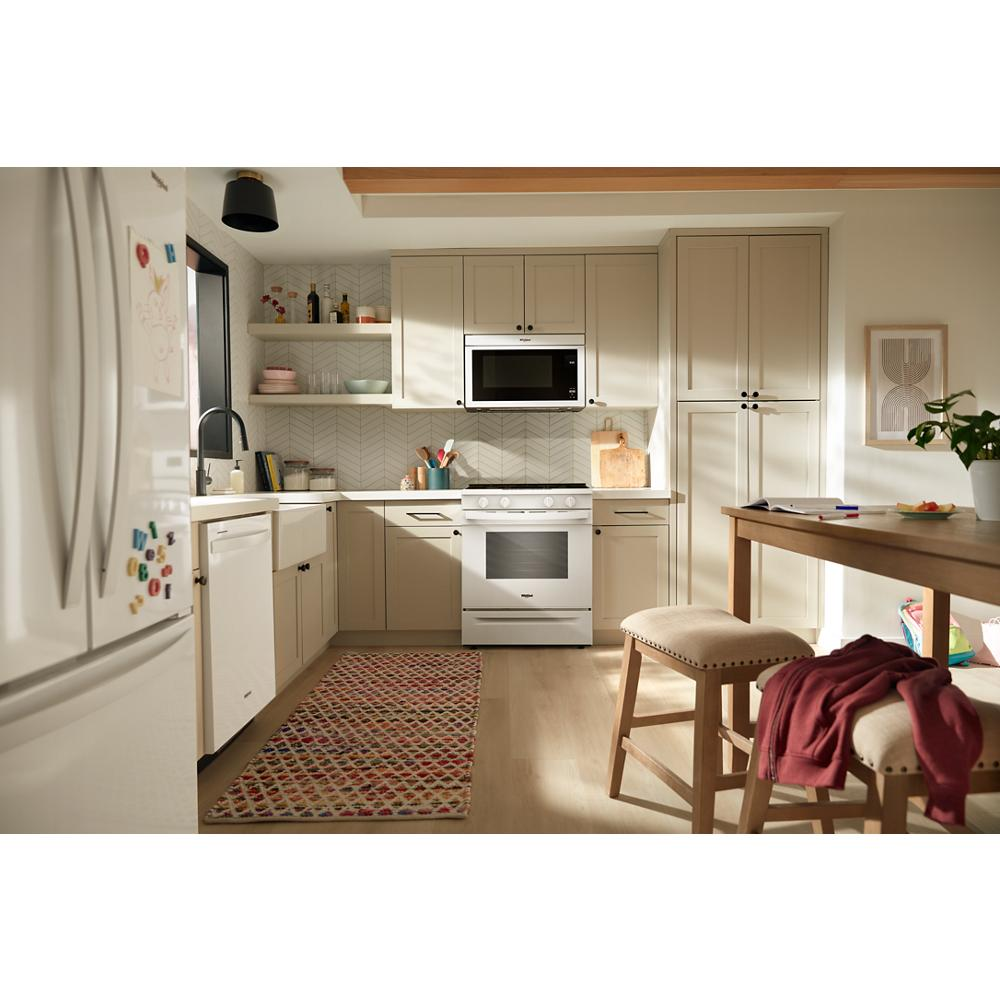 30-inch Gas Smart Range with Air Cooking Technology and Steam Clean