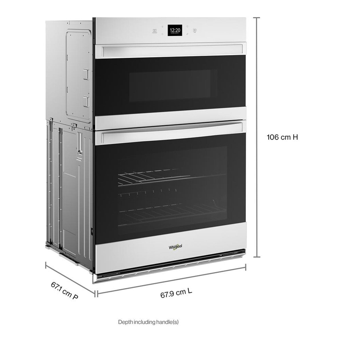 5.7 Cu. Ft. Smart Combo Wall Oven with Air Fry