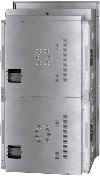 Back view of metal housing for Bosch Benchmark™ double wall oven from Wall Ovens and Appliances collection