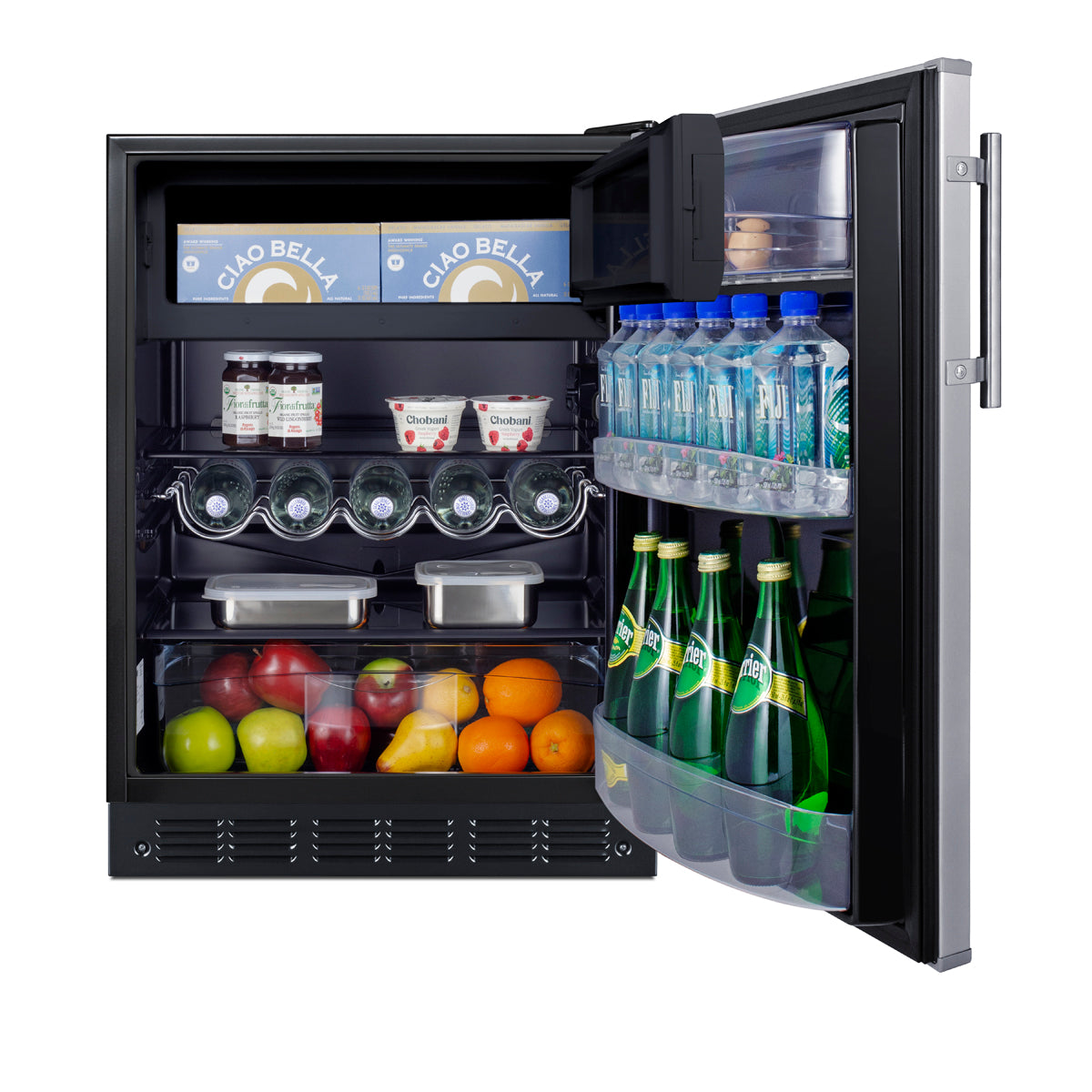 24" Wide Refrigerator-Freezer