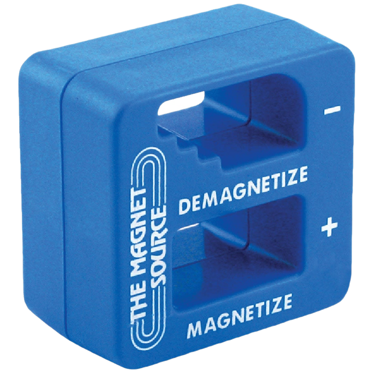 Blue plastic magnetizer and demagnetizer tool for hardware and home improvement under $50 collection