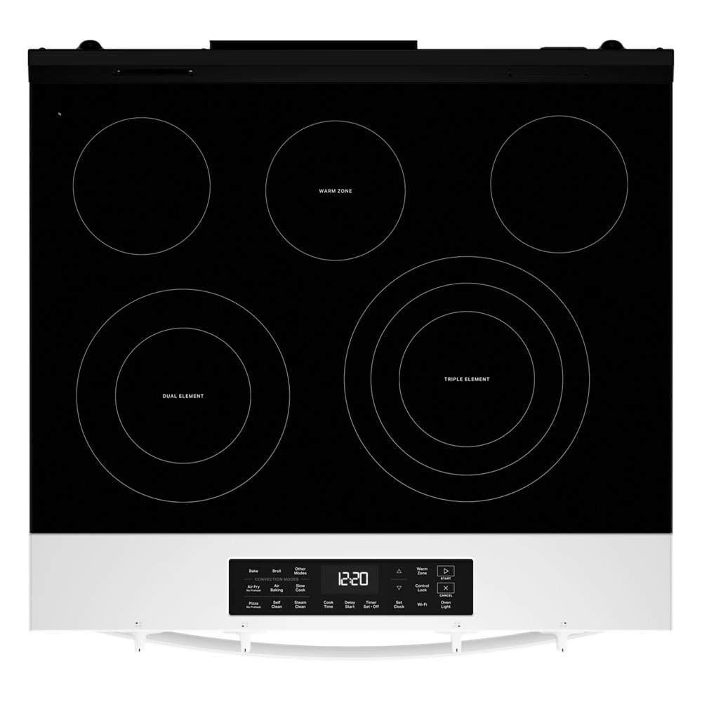 30-inch Electric Smart Range with Air Cooking Technology