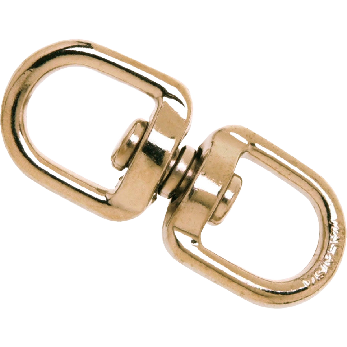 Nickel-plated forged steel swivel fastener for hardware applications in clips and fasteners under $50 category.