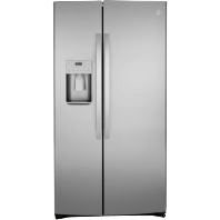 GE 25.1 Cu. Ft. Fingerprint Resistant Side-By-Side Refrigerator