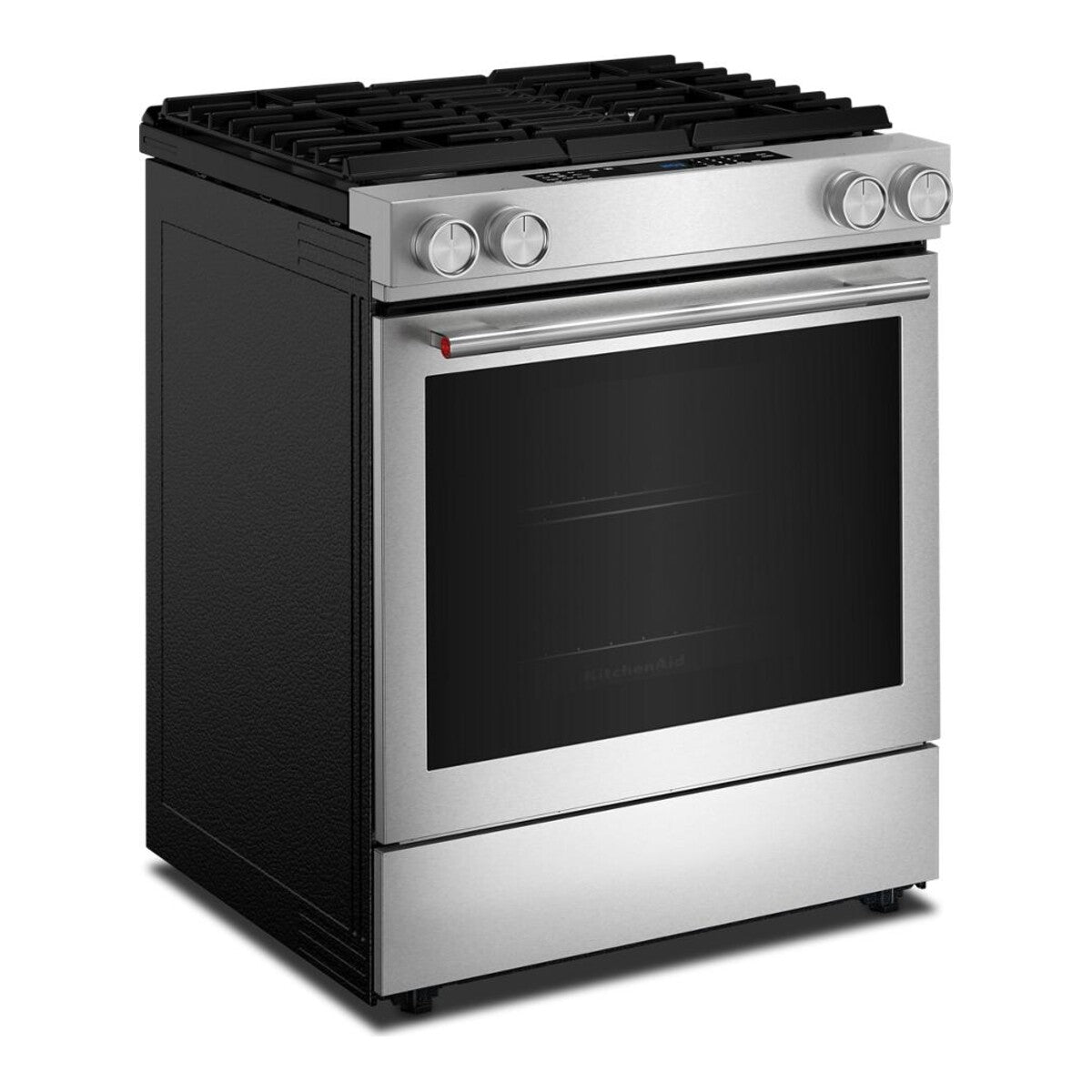 30-Inch 4-Burner Dual Fuel Downdraft Slide-In Range