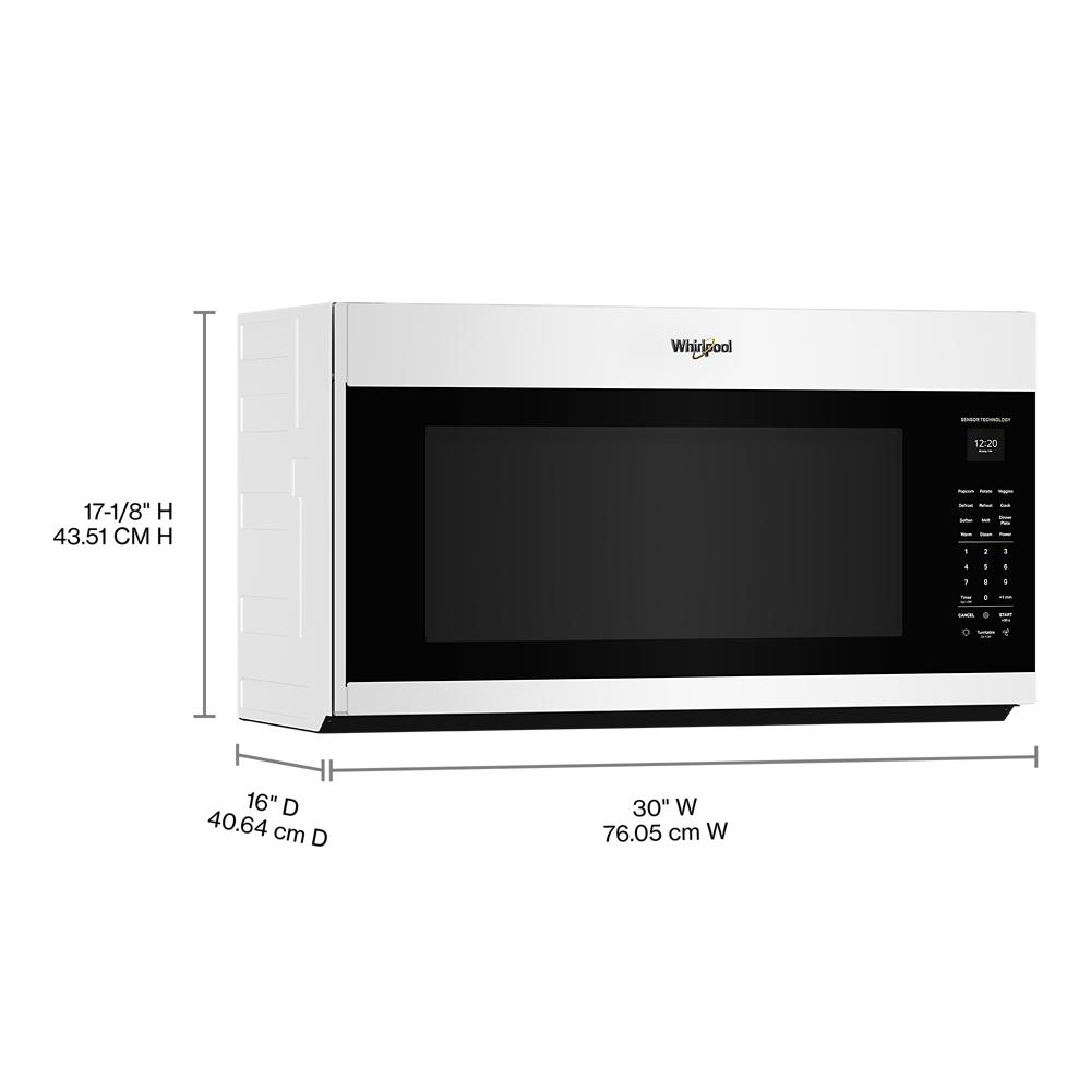2.1 cu. ft. Microwave Hood with 4-Speed Venting