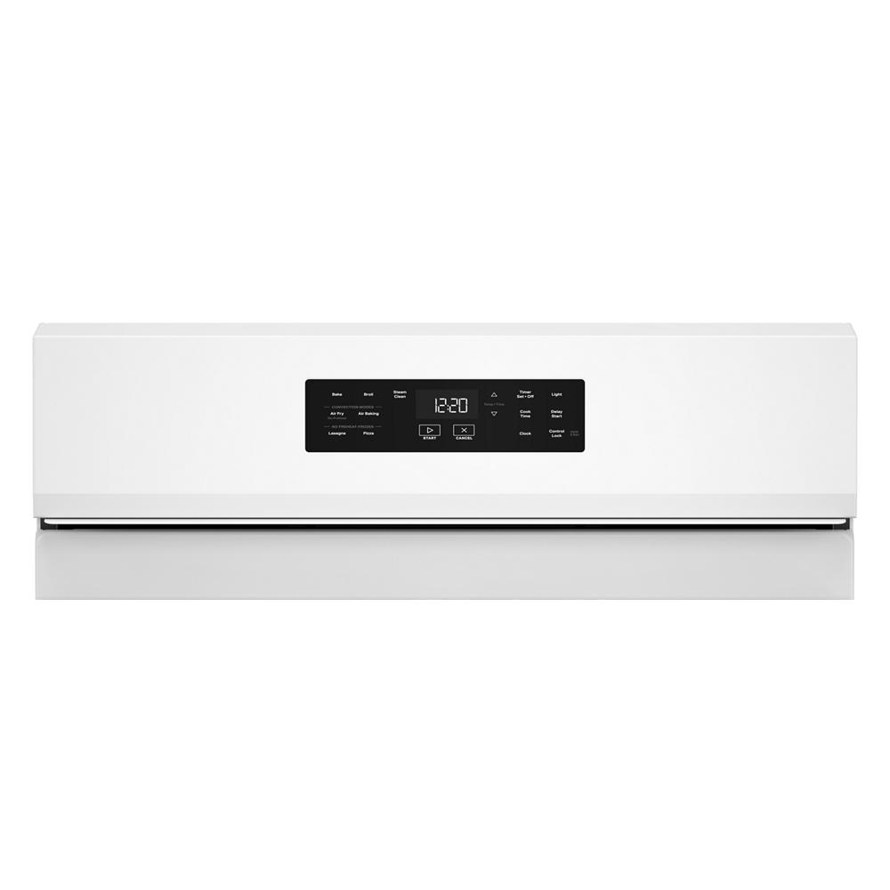 30-inch Gas Range with Air Cooking Technology and Steam Clean