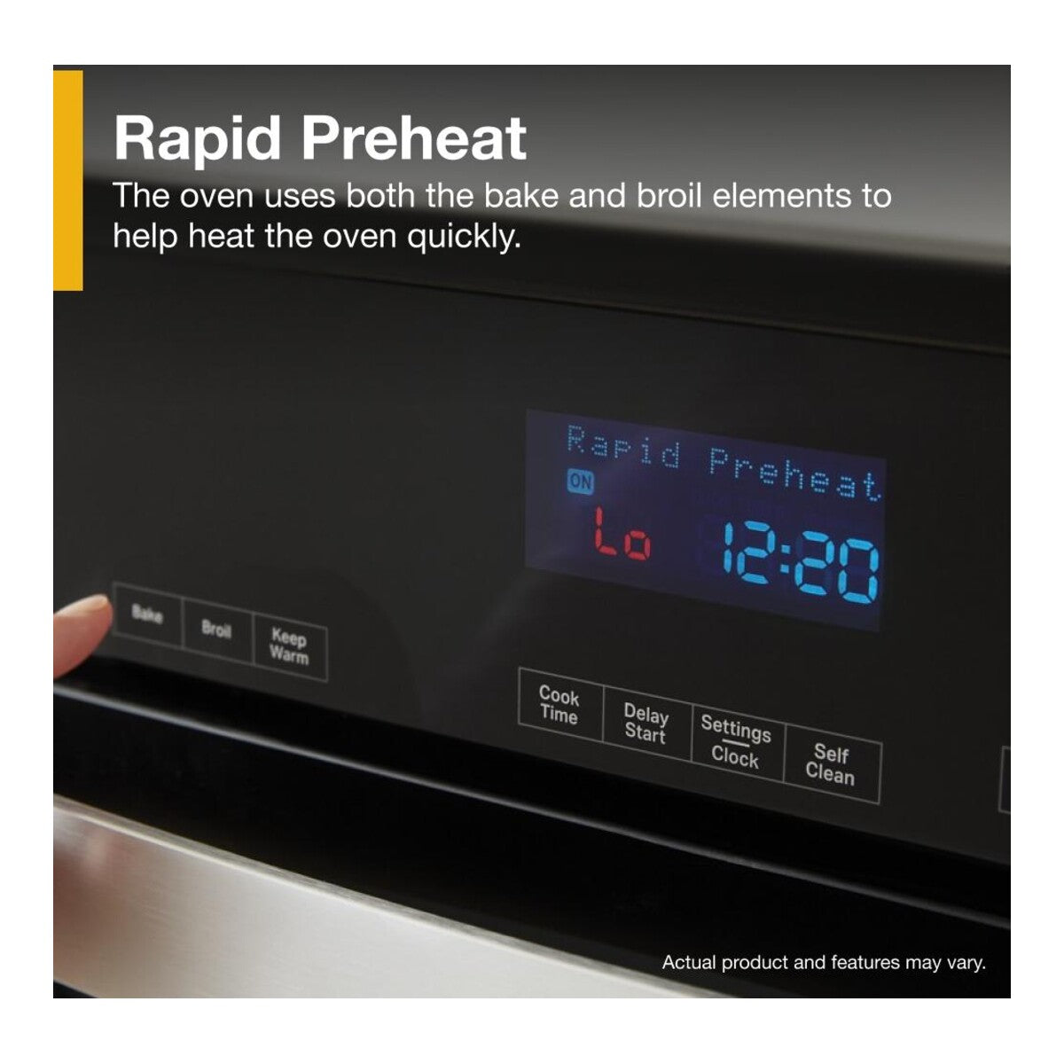 10.0 Total Cu. Ft. Double Self-Cleaning Wall Oven