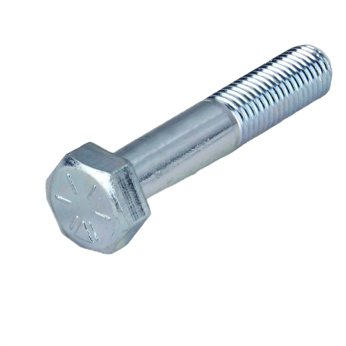 Hex head cap screw in silver finish for John Deere parts & lubricants, suitable for home improvement and hardware needs under $50