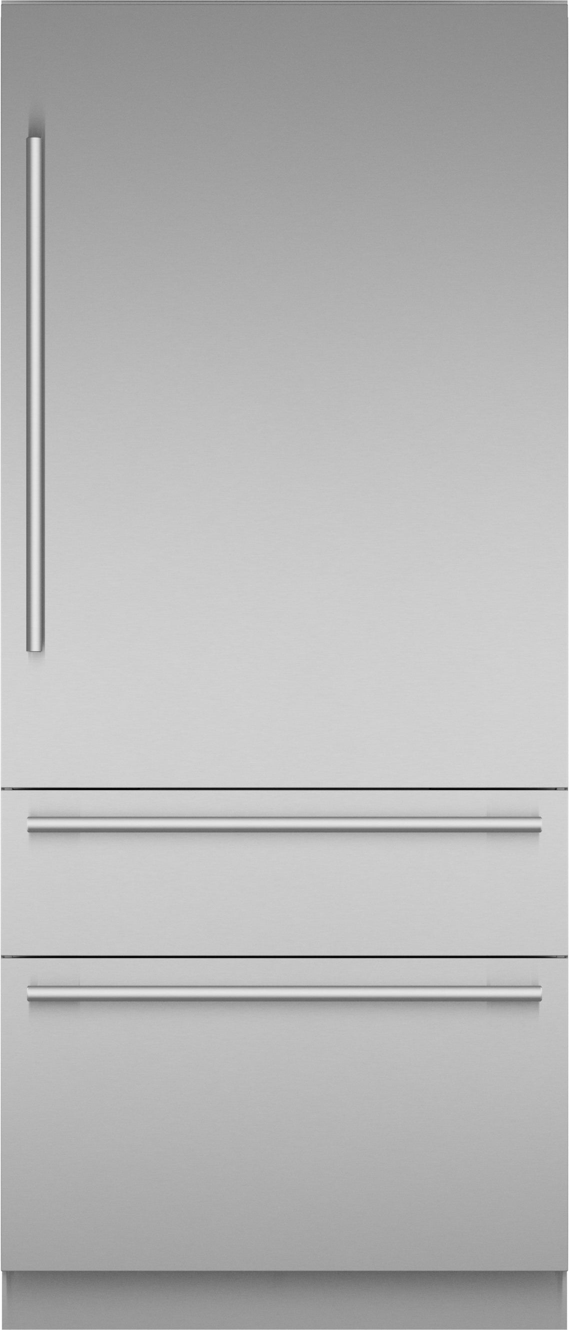 Freedom®, Built-in Bottom Freezer, 36'', Stainless Steel